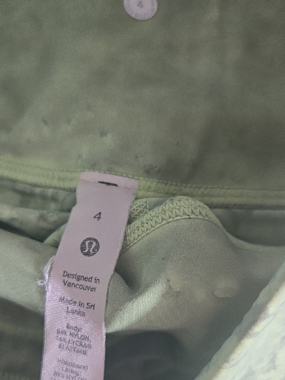 lululemon athletica Women's Light Green Shorts
